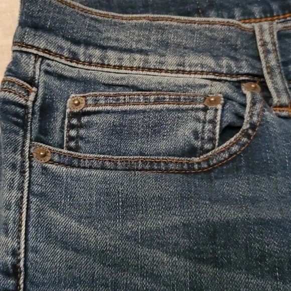 J Crew Straight Fit Jean in Resin Rinse